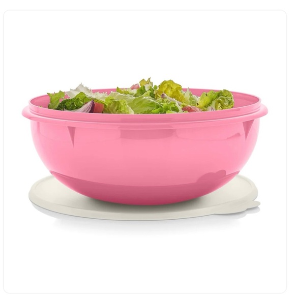 NEW (NIP)Tupperware Pink Fix-N-Mix Bowl, 26 cup capacity - Picture 7 of 8